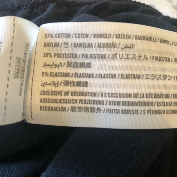 Black Hollister Logo Leggings Size Medium - Picture 6 of 6